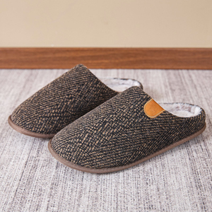 Mens Cozy <strong>Memory</strong> <strong>Foam</strong> Scuff <strong>Slippers</strong> Slip on Warm House Indoor Shoes - Product Image 1