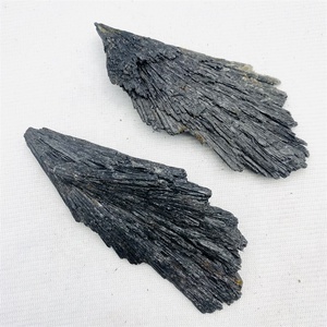 Cristalli Naturali all'Ingrosso a Forma <span class=keywords><strong>di</strong></span> Piuma, Cianite Nera Grezza e Tormalina Nera Grezza - Product Image 5