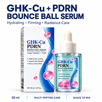 Sérum Visage Hydratant et Raffermissant au Cuivre Peptide, Niacinamide et Acide Hyaluronique GHK-CU PDRN Bounce Ball – Marque Blanche