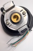 Capteur numérique optique à encodeur rotatif, arbre de 6 mm, personnalisable, 5-24 V CC, 10000 tr/min, communication RS485, modèle NPN à collecteur ouvert 38H8