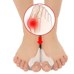 Sebs jel Bunion kabartma Bunion ped ayak ayırıcı Splitter koruyucular ayak ayırıcılar