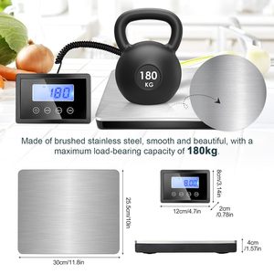 Balance de <span class=keywords><strong>colis</strong></span> numérique Plate-forme de pesage 180Kg/50g avec affichage externe <span class=keywords><strong>KG</strong></span>/LB/OZ Balance d'expédition postale numérique pour lettre de <span class=keywords><strong>colis</strong></span> - Product Image 2