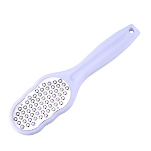 Stainless steel corrosion-resistant foot file, foot scrubber, callus remover, foot scraper, heel trimmer, pumice stone - Product Image 5