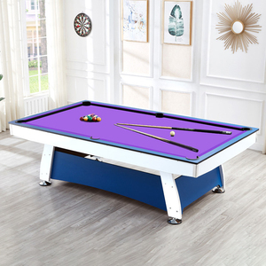 Table de billard professionnelle standard de 12 pieds (ou 9 pieds) avec logo, mini-table gonflable d'intérieur, en tissu, avec plateau en pierre, pour un déballage facile - Product Image 1