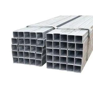 مواصفات أنابيب مربعة من الصلب المجلفن 40X60 مقاس 1/ 2 بوصة من الفولاذ المجلفن بسعر منخفض