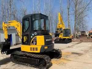 Excavadora usada de 5 toneladas Komatsu PC55MR mini excavadora hidráulica en buen estado, excavadora usada Pc35mr 40mr en venta a bajo precio. - Product Image 2