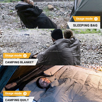 2024 nouveauté Offre Spéciale OEM Logo enveloppe Type sac de couchage extérieur Camping essentiel fibre creuse 170T sac de couchage
