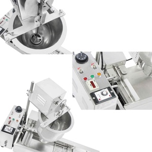 Máquina de <span class=keywords><strong>Donuts</strong></span> Automática con Certificación CE, Freidora Comercial de <span class=keywords><strong>Donuts</strong></span> de Acero Inoxidable para Fábrica de Snacks de Alta Productividad - Product Image 2