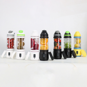 <span class=keywords><strong>Machine</strong></span> à jus d'orange puissante 700 ml, 6 lames en acier inoxydable, recharge USB, mixeur électrique - Product Image 4