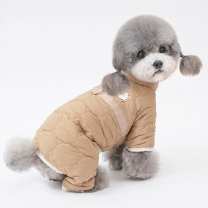 Mono Cálido de Otoño Invierno para Mascotas, Ropa para Perros de Cuatro Patas, Estilo Siamés - Product Image 4