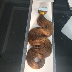 จัสมินบิวตี้ ขายดี ผมต่อแบบเทปยุโรป ผมแท้ 100% คุณภาพสูง หลากหลายสี สำหรับผู้หญิง - Product Image 4