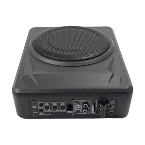 Subwoofer Ultrafino de 10 Pulgadas <span class=keywords><strong>para</strong></span> Auto, Alta Potencia, Bajos Profundos, Instalación No Destructiva Bajo el Asiento, Altavoz Modificado - Product Image 4