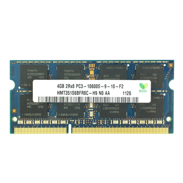SK Notebook DDR3 Memory Rams 4GB 2Rx8 PC3-10600S 1.5V Used Ram Storage DDR3 Suitable for Laptop Model HMT351S6BFR8C-H9