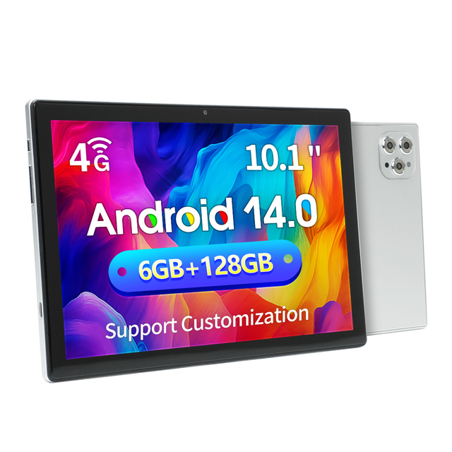Factory Price 10.1 Inch Android 13 Tablet PC 4G Network 6+128GB Memory Quad Core MTK Processor for Education Business Gaming