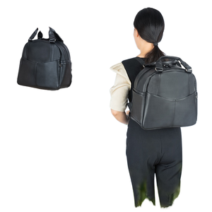 Élégant Greenwich multi-fonction bébé voyage couches sac à dos à la mode PU matériel changement Pad poussette sangles <span class=keywords><strong>sucette</strong></span> étui - Product Image 1