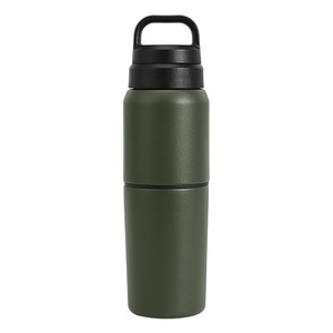 Botella Térmica de 550 ml con Doble Compartimento, Tapa Libre de BPA, Doble Uso como Botella de Agua y Taza Pequeña <span class=keywords><strong>Independiente</strong></span> para la Escuela - Product Image 3