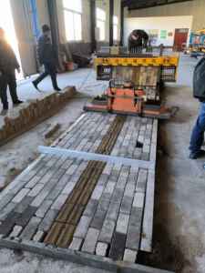 福达街道铺路机SY6-400中国道路打印机建筑工程铺路联锁砖铺路6*1.8m - Product Image 2
