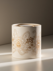 Tube de papier de luxe Biodégradable rond Carton Cylindre Bougie Boîte Personnalisé Imprimé Vanishing Stamping Recyclable Papier Tube - Product Image 5