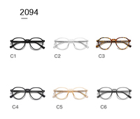 Lunettes optiques rondes unisexes de haute qualité cadre Design élégant Offre Spéciale d'approvisionnement direct d'usine