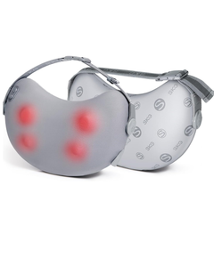 <span class=keywords><strong>SKG</strong></span>-Masajeador de espalda Shiatsu para aliviar el dolor de tejido profundo con calor, almohada de masaje inalámbrica 4D para amasar, parte superior inferior de la espalda - Product Image 1