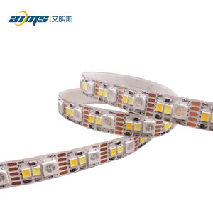 Địa Chỉ <span class=keywords><strong>Led</strong></span> dải ánh sáng WS2812 rgbcct <span class=keywords><strong>5050</strong></span> linh hoạt CCT <span class=keywords><strong>LED</strong></span> Strip ánh sáng kỹ thuật số pixel rgbcw thông minh <span class=keywords><strong>LED</strong></span> Strip ánh sáng - Product Image 3