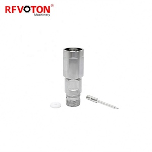 Nex10 수 플러그 클램프 RF 어댑터 동축 커넥터 1/4 슈퍼 플렉시블 케이블 용 - Product Image 4