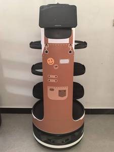 Mi City Factory Supply AI <span class=keywords><strong>Robot</strong></span> <span class=keywords><strong>Camarero</strong></span> Servicio automatizado que ahorra trabajo para <span class=keywords><strong>Robot</strong></span> de entrega de alimentos o bebidas - Product Image 3