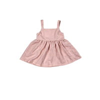 Robe à bretelles en coton pour bébé, mignonne, décontractée, d'été, pour petites filles, vêtements pour nourrissons et enfants