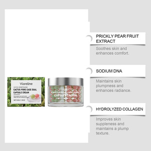 Crema en cápsulas de doble efecto con extracto de cactus, hidratación suave para una piel con tacto sedoso, para uso diario facial. - Product Image 6