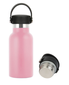 Bouteille d'eau isotherme <span class=keywords><strong>2</strong></span>-en-1 avec couvercle et sangle de transport facile, 12oz, 18oz, 24oz, pour l'extérieur et les voyages – Vente en gros - Product Image 4