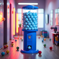 Distributeur automatique de balles rebondissantes DEER Smart Capsule pour jeux d'arcade, paiement par pièces, métal + plastique, capacité de 300 à 600 pièces, vente en gros