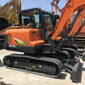 Doosan เครื่องขุดดิน DX55 DX60E DX60รถตักดินสภาพดี6ton การดำเนินงานด้านวิศวกรรม - Product Image 4