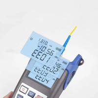 Testeur de puissance optique FTTH SM haute précision avec stockage de données, 7 longueurs d'onde, précision de 0,5 dB, connecteurs SC FC ST