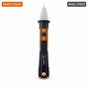 Testeur de tension sans contact Testo 745 12-1000V AC avec lampe torche LED, étanche IP67, stylo testeur électrique CAT <span class=keywords><strong>IV</strong></span> - Product Image 1