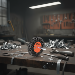 Disque de ponçage Ttake 100x13 mm avec tige de 6 mm pour le polissage des métaux - Product Image 3