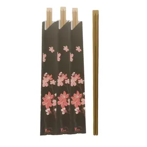 Ucuz fabrika fiyat özelleştirilmiş tek kullanımlık japon parmak take away bambu çubuklarını