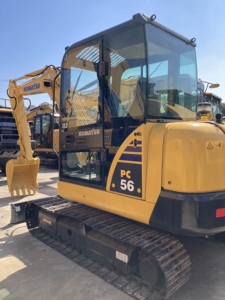 The <strong>Used</strong> 5 Ton <strong>Mini</strong> Komatsu PC56 Crawler <strong>Excavator</strong> with Good Machine Performance for Sale at Low Price - Product Image 4