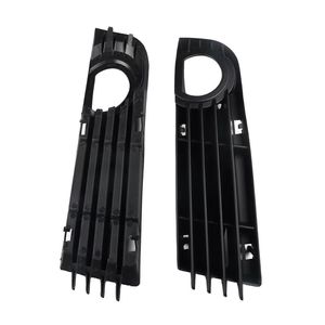 Grilles inférieures de pare-chocs avant Audi A8, enjoliveurs de feux antibrouillard en plastique ABS D012, côté gauche et droit, 2005-2007 - Product Image 3