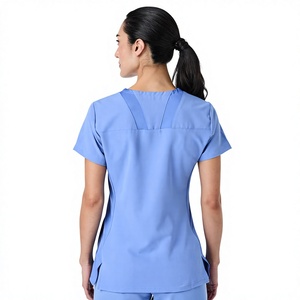 Nursing Uniform <b>Sets</b> for Women Scrubs <b>Set</b> Nurse Uniforms for Hospital <b>Doctor</b> Top & Pants with Multi Pocket Scrubs <b>Sets</b> - Product Image 3