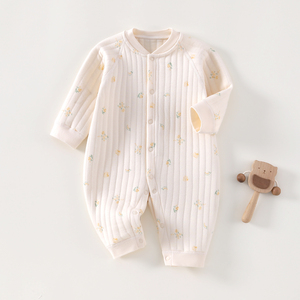 Tutina in Cotone per Neonati Kaka Bear, Manica Lunga, Comoda, per Primavera e Autunno, Pagliaccetto Intero per Bambini - Product Image 5