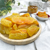Prix de gros Saveur pure naturelle Cantaloup séché doux Produit de fruits séchés Collations de fruits en conserve