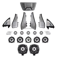 Kit de Iluminación Ambiental Interior para BMW X6 G06 2019-2024, Sistema de Actualización de Iluminación LED RGB para Cubiertas de Altavoces y Molduras de Puertas