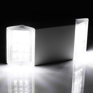 FEITUO Lampe d'urgence LED à double tête à montage mural avec batterie de secours Ni-Cd à installation rapide pour hôtels, écoles, bureaux, commerces - Product Image 1