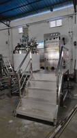 Mélangeur sous vide pour mayonnaise, machine industrielle de fabrication de mayonnaise, mélangeur à sauce tomate, marmite à double enveloppe
