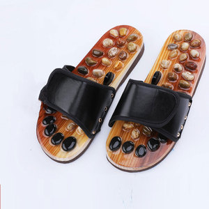 Pantoufles Thérapeutique Réflexologie Santé Acupuncture Santé Chaussures Pantoufle Personnes Âgées Soins Pierre Massage Des Pieds - Product Image 6