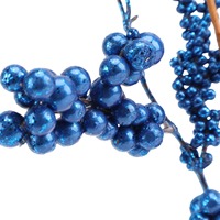 Kerstversiering Kunstmatige Decoratie Blauwe Bes Fruittak en -spray Groothandel Leverancier