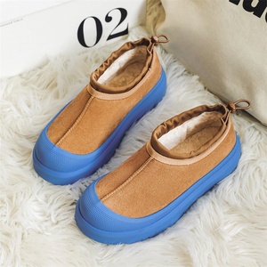 Botas de nieve, nuevo estilo de invierno, para hombre y mujer, par de botas para parejas, con aumento de altura, suela gruesa, acolchadas, con aislamiento grueso, zapatos cálidos de algodón - Product Image 1