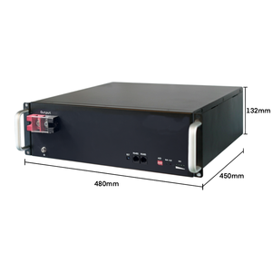 Paquete de Baterías Solares Híbridas de 10KWh para Montaje en Rack, con Garantía de 10 Años, Comunicación CAN, 48V 300Ah 200Ah - Product Image 2