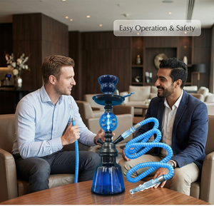Chicha arabe compacte à tube unique, ensemble complet, prix usine, accessoires de fumée pour chicha - Product Image 3