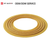 Amortisseur araignée en silicone HY AUDIO pour haut-parleur, double couche, matériau NOMEX, fourniture d'usine, amortisseur de vibrations rond en silicone
